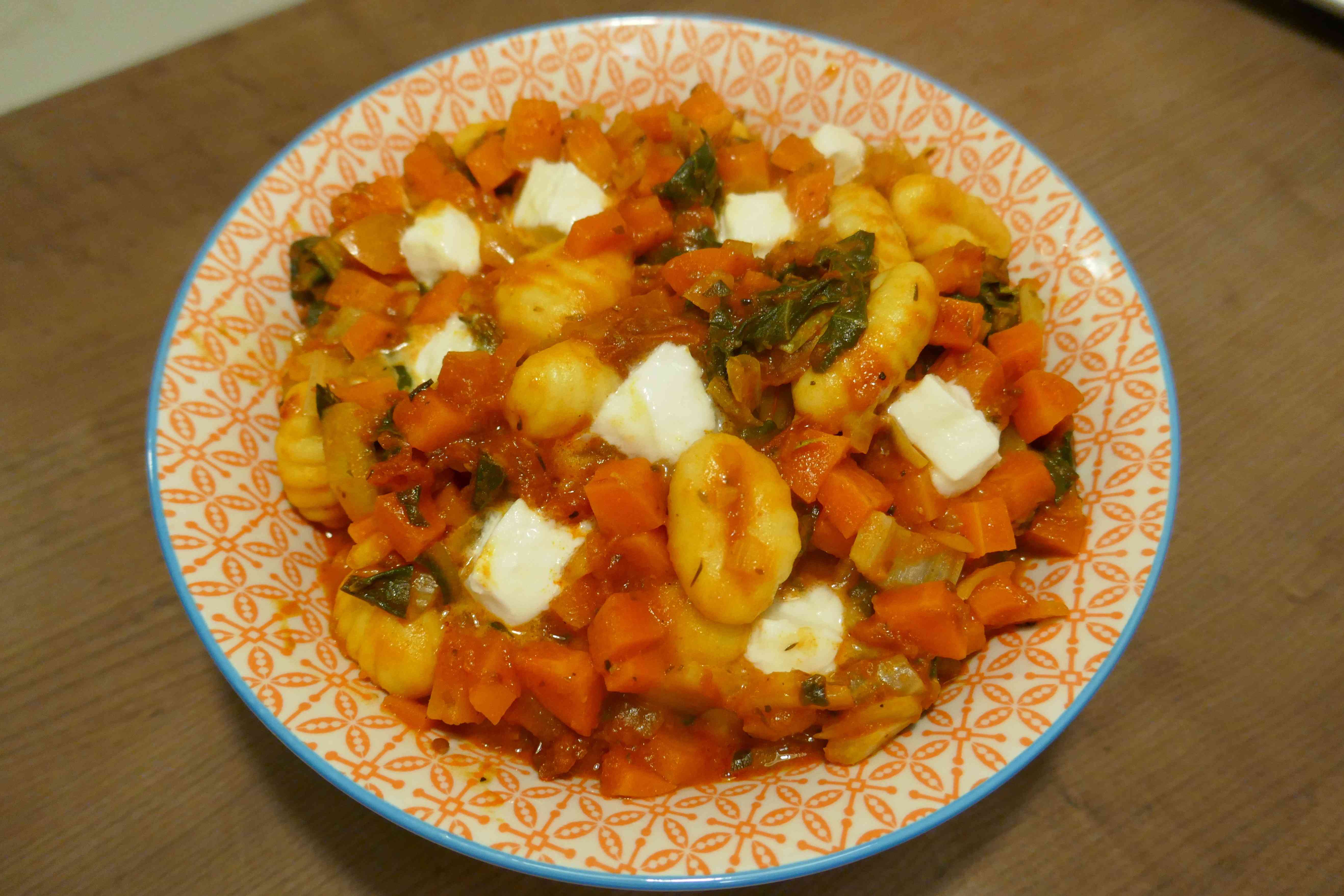 image de Gnocchis aux légumes