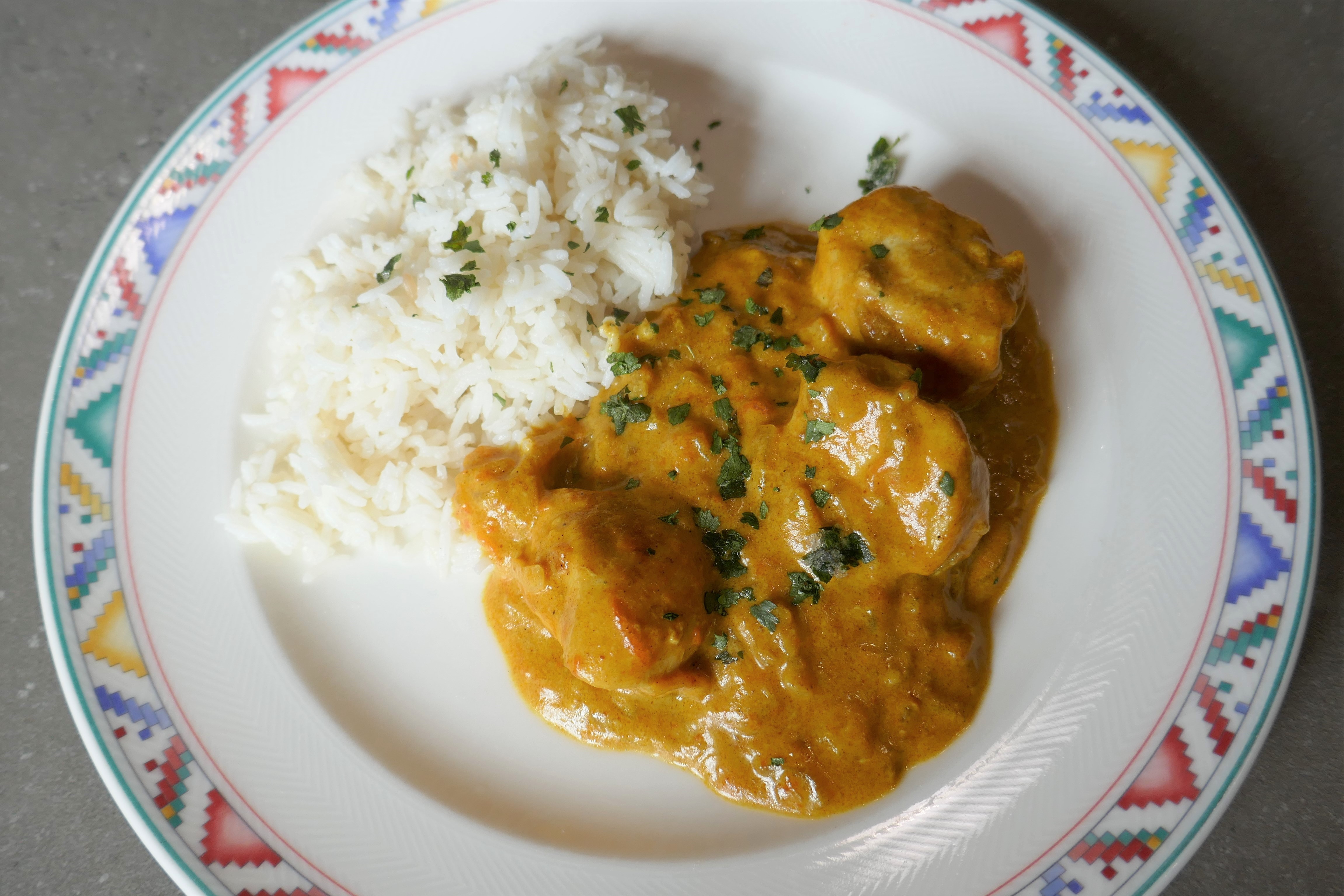 image de Poulet au curry